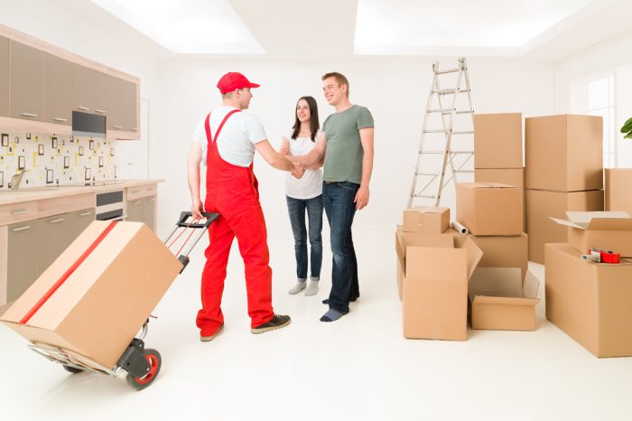 removalist meeting clients